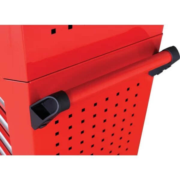 Kennedy Roller Cabinet, Industrial Range, Red/Grey, Steel, 7-Drawers, 844 x 706 x 461mm, 450kg Capacity