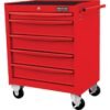 Senator Roller Cabinet, Workshop Range, Red, Steel, 5-Drawers, 724 x 678 x 459mm, 300kg Capacity