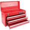 Senator Tool Chest, Workshop Range, Red, Steel, 3-Drawers, 304 x 520 x 218mm, 30kg Capacity