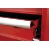 Kennedy Roller Cabinet, Industrial Range, Red/Grey, Steel, 7-Drawers, 844 x 706 x 461mm, 450kg Capacity