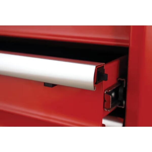 Kennedy Roller Cabinet, Industrial Range, Red/Grey, Steel, 7-Drawers, 844 x 706 x 461mm, 450kg Capacity