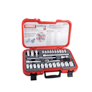 KENNEDY PROFESSIONAL KENGRIP Kunci Shock Set 30 pcs Socket 8-32mm Drive Socket 1/2 inch