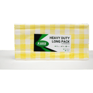 SABER Lap Serbaguna Higienis Ramah Lingkungan 1 Karton isi 16 Pack x 20 Lembar Color Coded Wipes Long Pack Warna Kuning