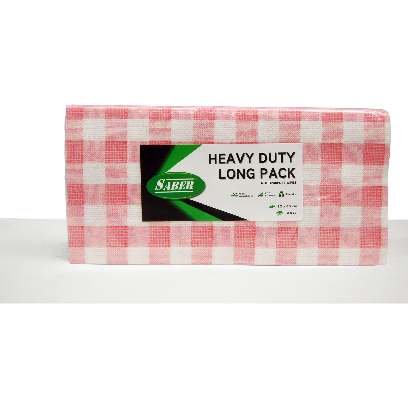 SABER Lap Serbaguna Higienis Ramah Lingkungan 1 Karton isi 16 Pack x 20 Lembar Color Coded Wipes Long Pack Warna Pink